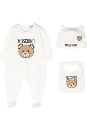 Moschino Teddy Bear cotton pajamas (set of three)