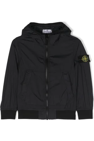 Stone Island Compass-badge hooded jacket