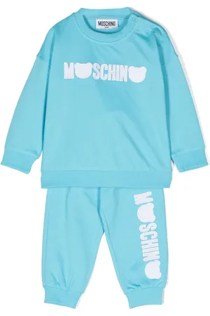 Moschino Teddy Bear-patch cotton tracksuit