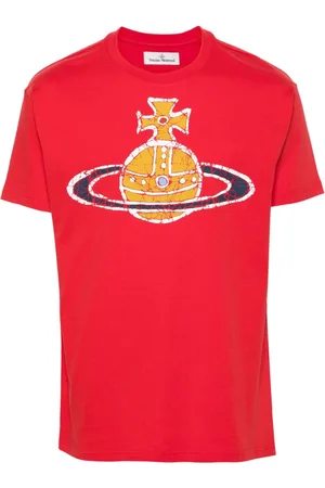 Embroidered interlock T-shirt