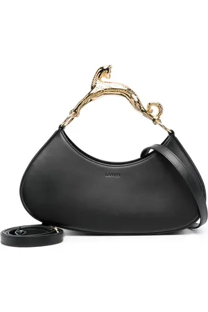Lanvin Large Cat leather tote bag