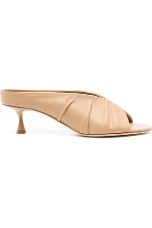 Studio Amelia Jane 50mm leather mules