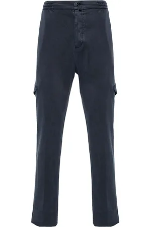 Kiton Drawstring tapered-leg trousers