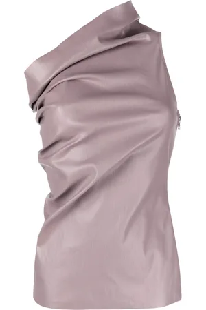 Rick Owens Athena one-shoulder tank top