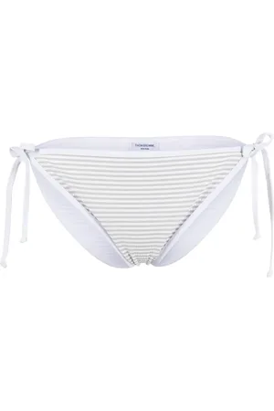 Thom Browne Stripe-pattern bikini bottoms
