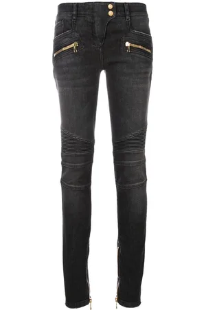 Balmain Skinny biker jeans