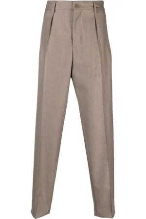Giorgio Armani High-waist cashmere tapered trousers