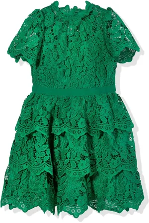 Marlo Guipure-lace dress