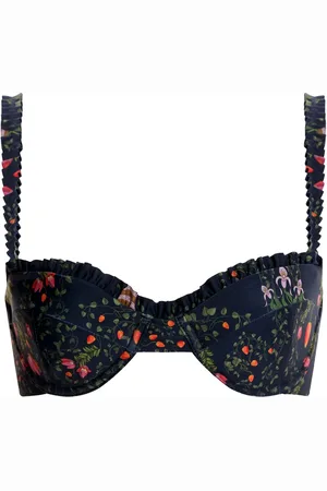 Agua by Agua Bendita Agraz Bouquet bikini top
