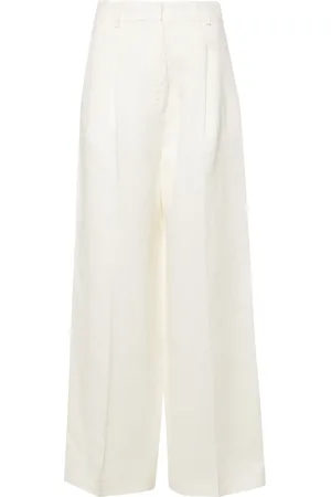 J.W.Anderson Logo-stripe palazzo pants