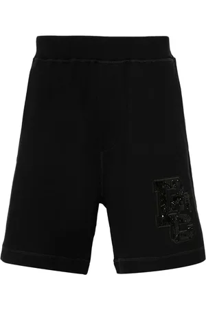 Dsquared2 D2-appliqué track shorts