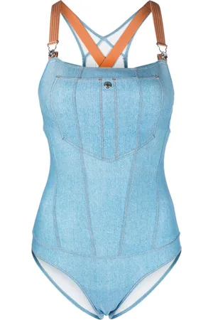 Marlies Dekkers Gardenista denim bodysuit
