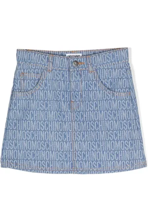 Moschino Logo-jacquard mini skirt