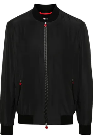 Kiton Zipped bomber jacket