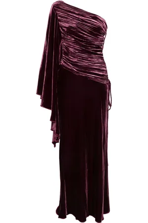 MARIA LUCIA HOHAN Yolanda velvet maxi dress
