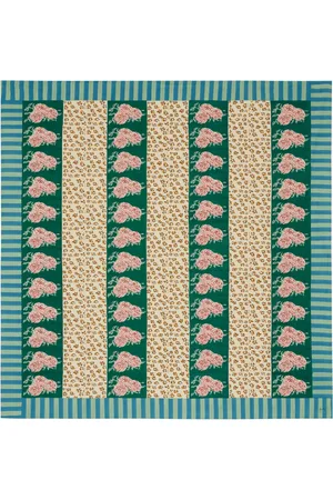 LISA CORTI Floral-print cotton table cloth
