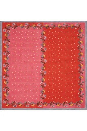 LISA CORTI Floral-print cotton table cloth