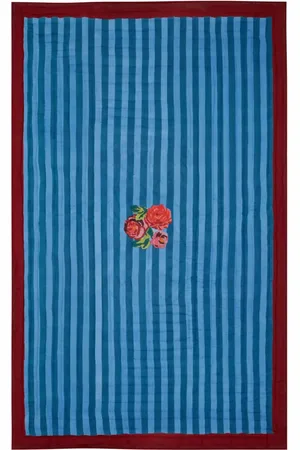LISA CORTI Nizam Stripes cotton reversible quilt