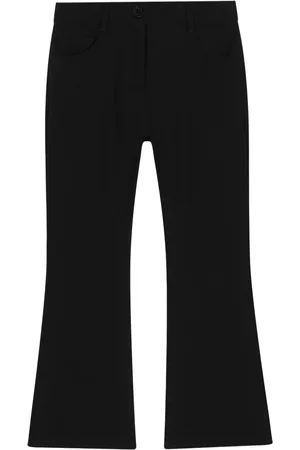 Dolce & Gabbana Logo-embroidered flared jeans