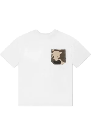 DL1961 Kids Camouflage-print cotton blend T-shirt
