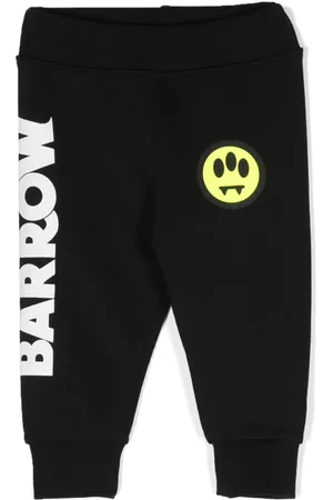 BARROW Logo-print cotton track pants
