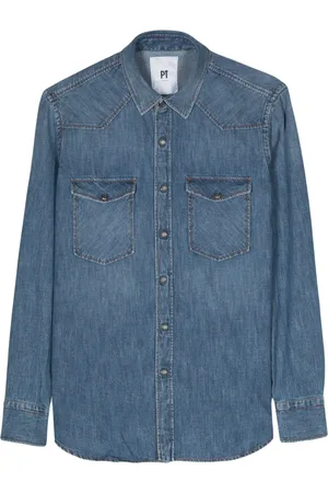PT Torino Long-sleeves denim shirt
