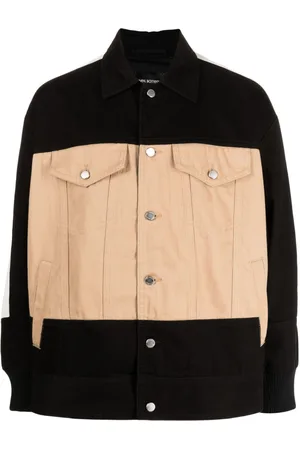 CROQUIS X Neil Barrett colour-block denim jacket