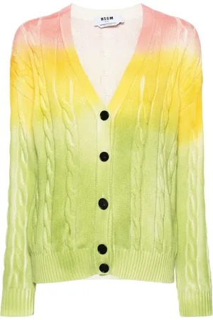 Msgm Cable-knit cardigan