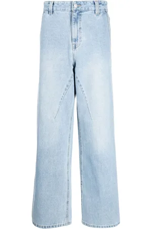 CROQUIS Mid-rise straight-leg jeans