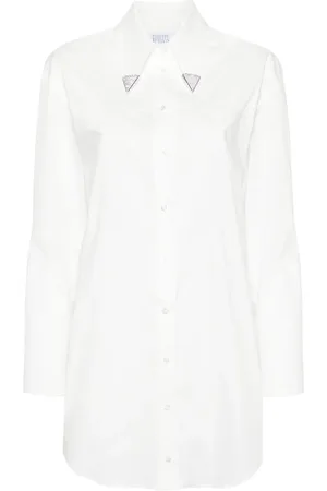 GIUSEPPE DI MORABITO Metal-tips mini shirtdress