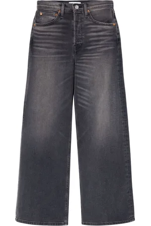 RE/DONE Wide-leg cropped jeans