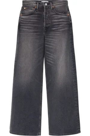RE/DONE Wide-leg cropped jeans