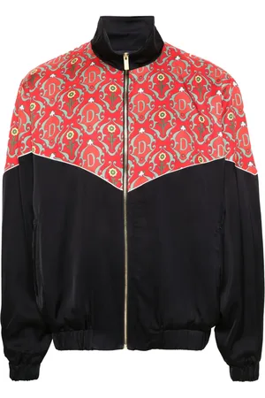 Drôle de Monsieur Ornaments zip-up jacket