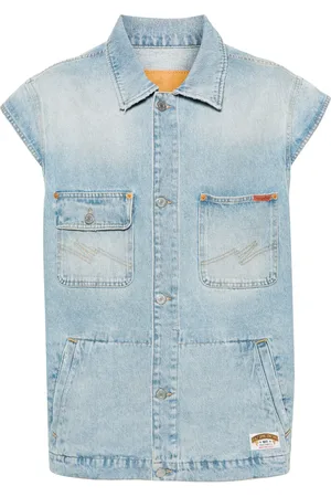 MARTINE ROSE Blewas denim gilet