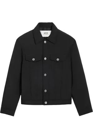 Ami Logo-plaque trucker jacket