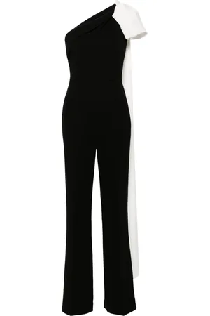 Roland Mouret One-shoulder crepe jumpsuit