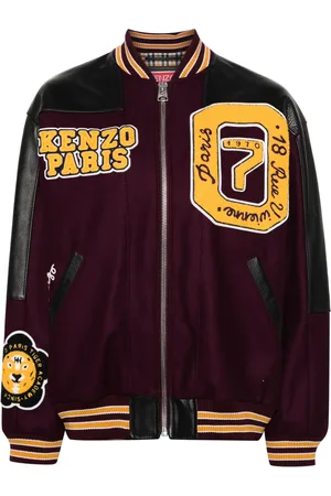 Kenzo Tiger Academy-appliqué varsity jacket