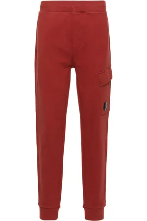 C.P. Company Lens-detailed cotton track pants