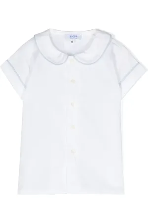 SIOLA Contrasting-trim shirt