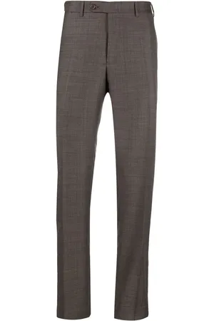 CANALI Mid-rise straight-leg trousers