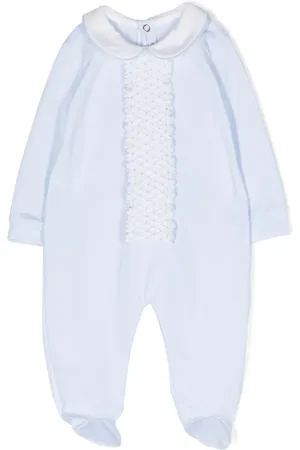SIOLA Smocked-detail pajamas