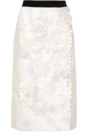 Plan C Sequin midi skirt
