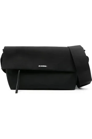 Jil Sander Medium Utility canvas shoulder bag