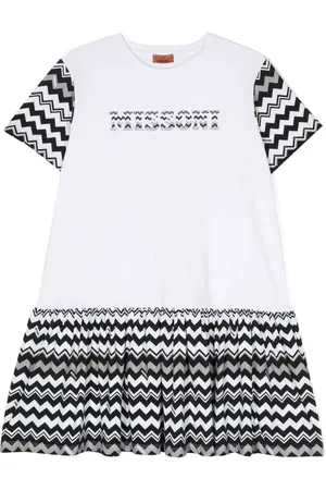 Missoni Zig zag-print cotton dress