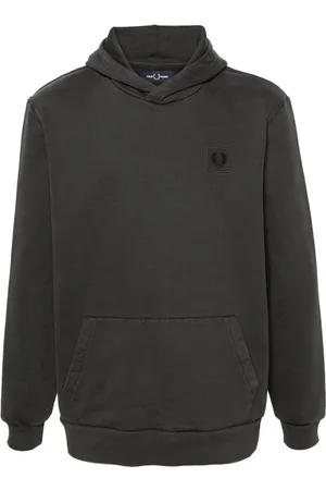 Fred Perry Logo-appliqué hoodie
