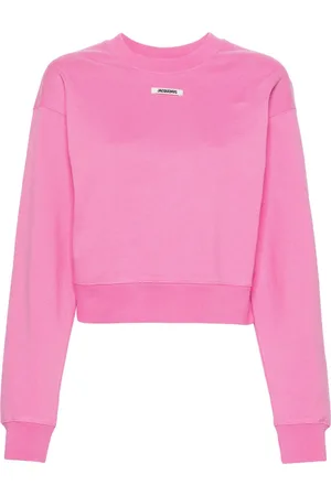 Jacquemus Logo-patch cotton sweatshirt