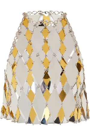 Paco rabanne Sparkles rhombic-paillettes crop crop