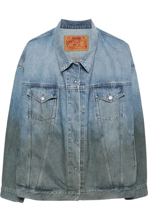 MAGLIANO Mid-wash denim jacket