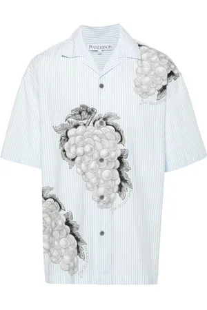J.W.Anderson Grape-print cotton shirt