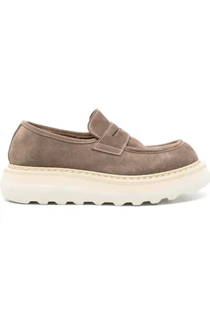 Premiata Penny-slot suede loafers